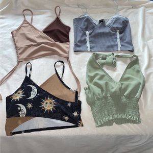 *SOLD* Romwe crop top bundle